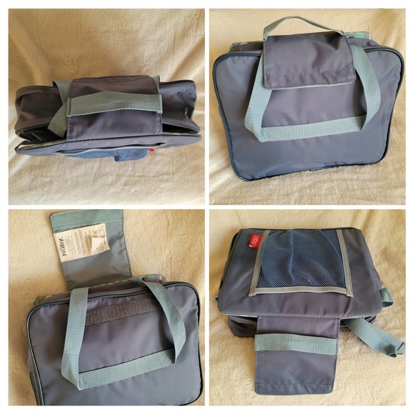 Nūby Portable Easy Go Baby Toddler Booster Seat Nylon Carry Zippered Bag✨️9M+ - Picture 6 of 15